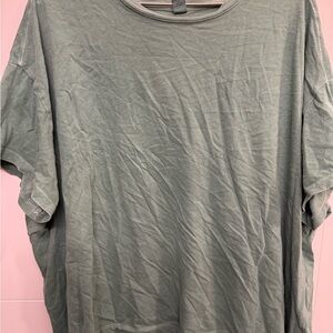 Old Navy Women's Light Green Short Sleeve Tee